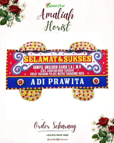 Papan Bunga Ucapan Selamat Lembor